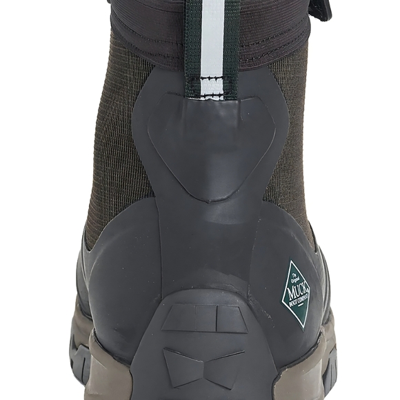 The Muck Boot Company Men's Apex Mid Zip Dark Brown Size 8 - Picture 3 of 4